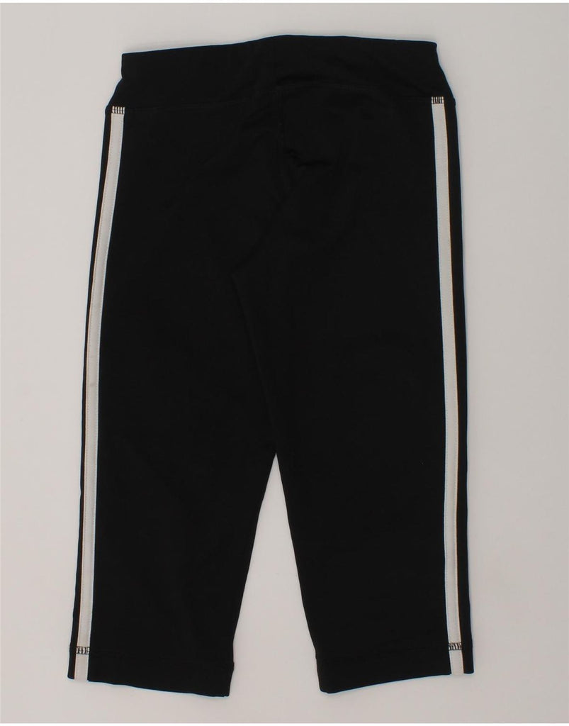 ADIDAS Boys Climalite Tracksuit Trousers 7-8 Years Black Polyester | Vintage Adidas | Thrift | Second-Hand Adidas | Used Clothing | Messina Hembry 