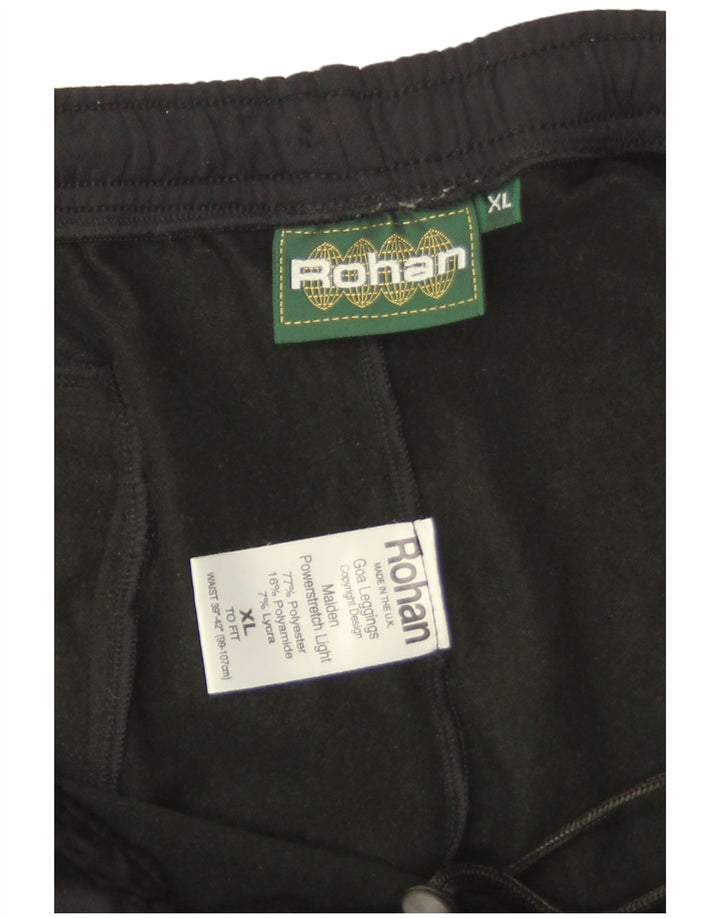 Rohan Mens Tracksuit Trousers XL  Black Polyester