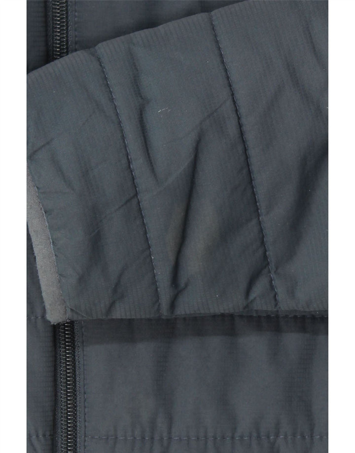 ELLESSE Womens Padded Jacket UK 16 Large Navy Blue Polyester