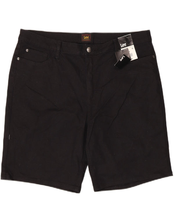 Lee Womens US 20 3XL W40 Black Cotton