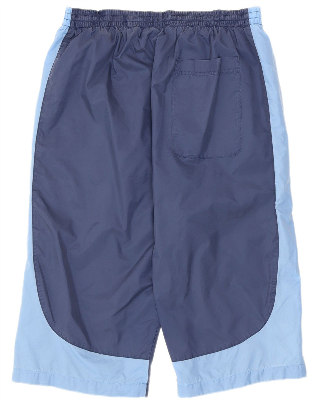 Nike Mens Bermuda Sport Shorts Large Navy Blue Colourblock Nylon