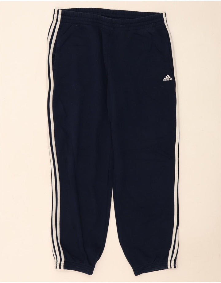 Adidas Mens Tracksuit Trousers Joggers Large  Navy Blue