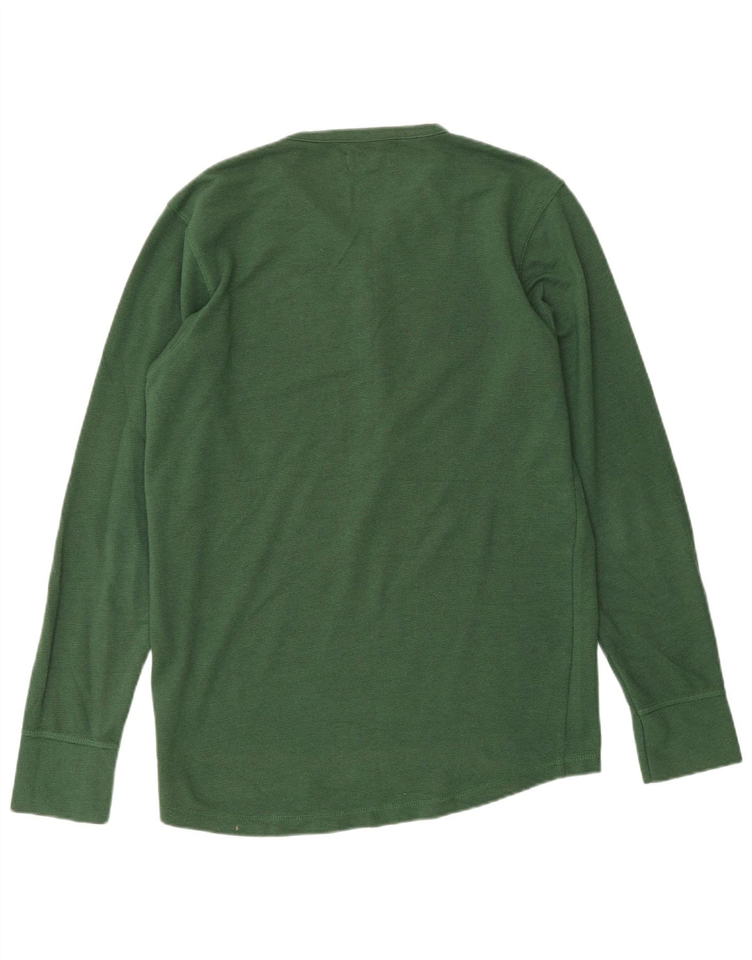 JACK & JONES Mens Top Long Sleeve Medium Green