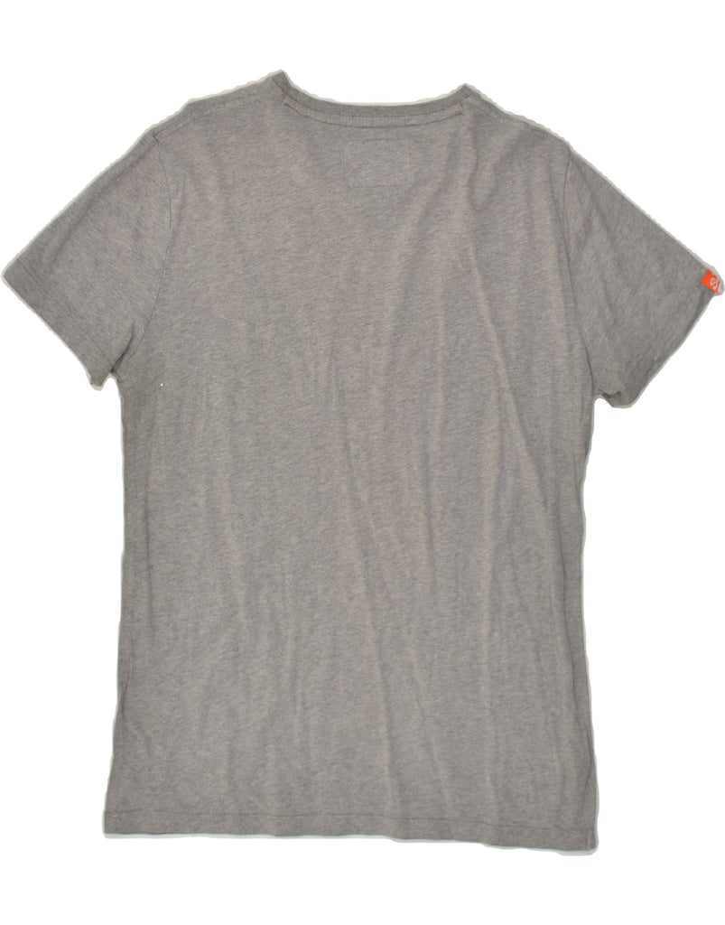 SUPERDRY Mens Slim T-Shirt Top Large Grey Cotton | Vintage Superdry | Thrift | Second-Hand Superdry | Used Clothing | Messina Hembry 