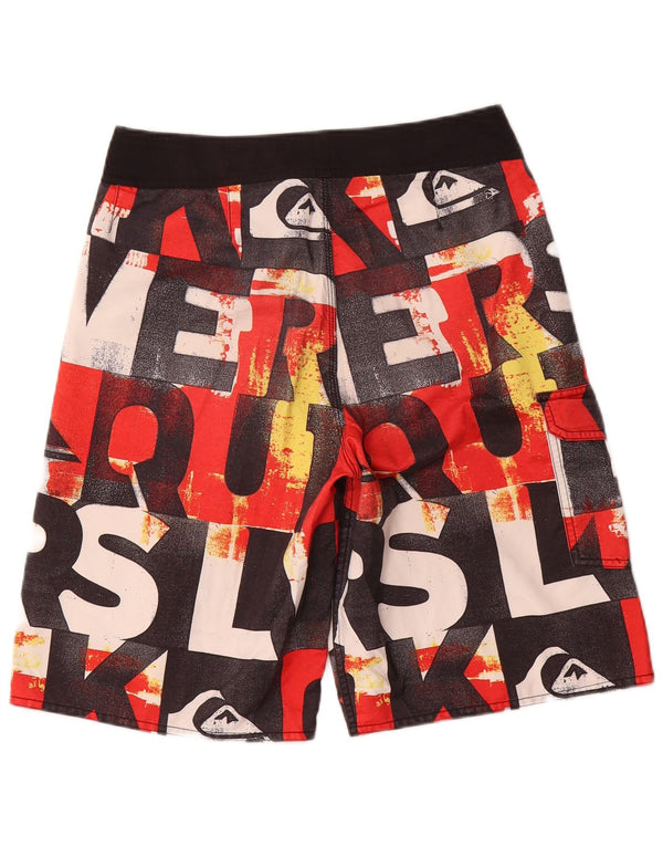 Quiksilver Boys Graphic Swimming Shorts 15-16 Years Multicoloured