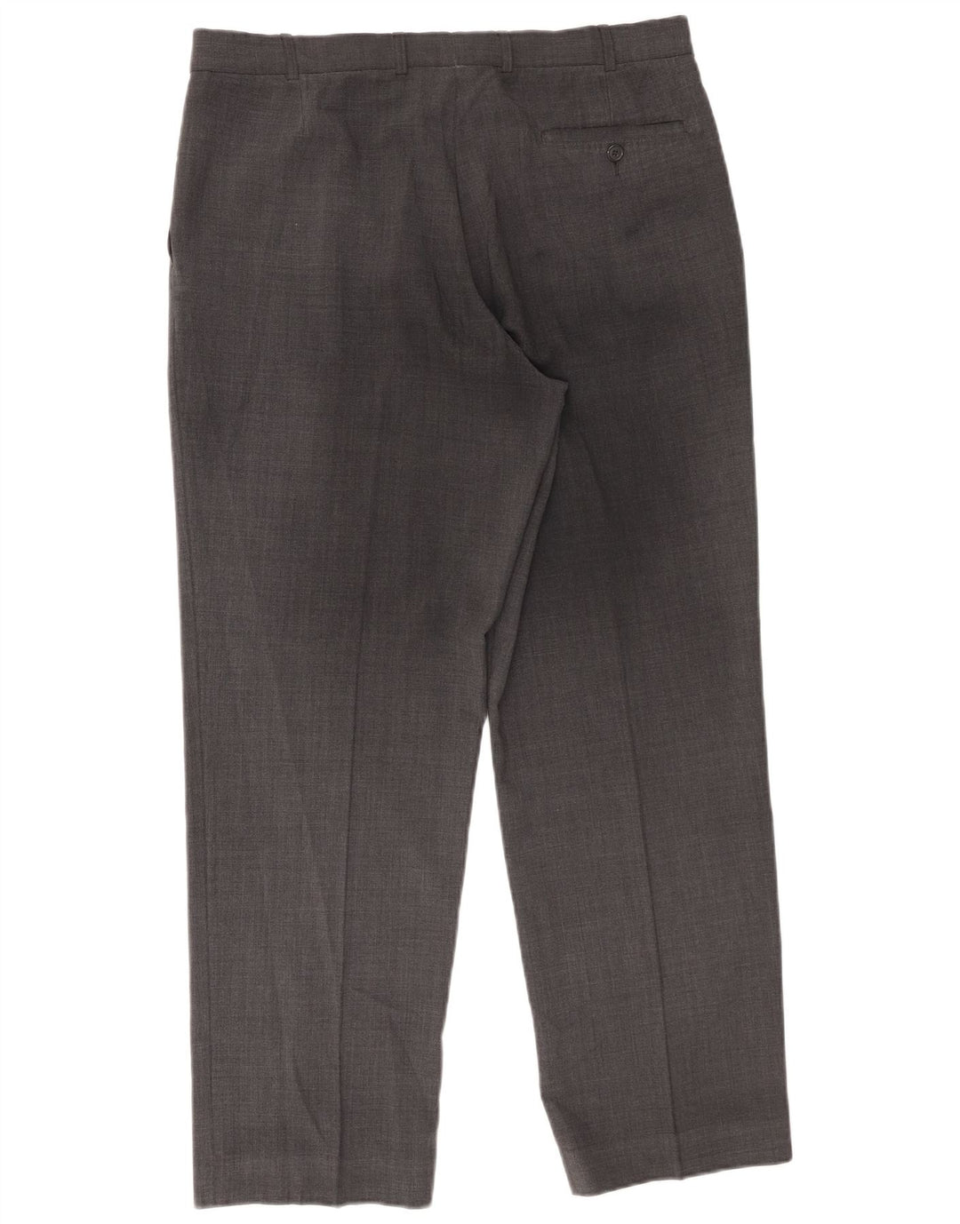 Marks & Spencer Mens Pegged Suit Trousers W34 L28 Grey