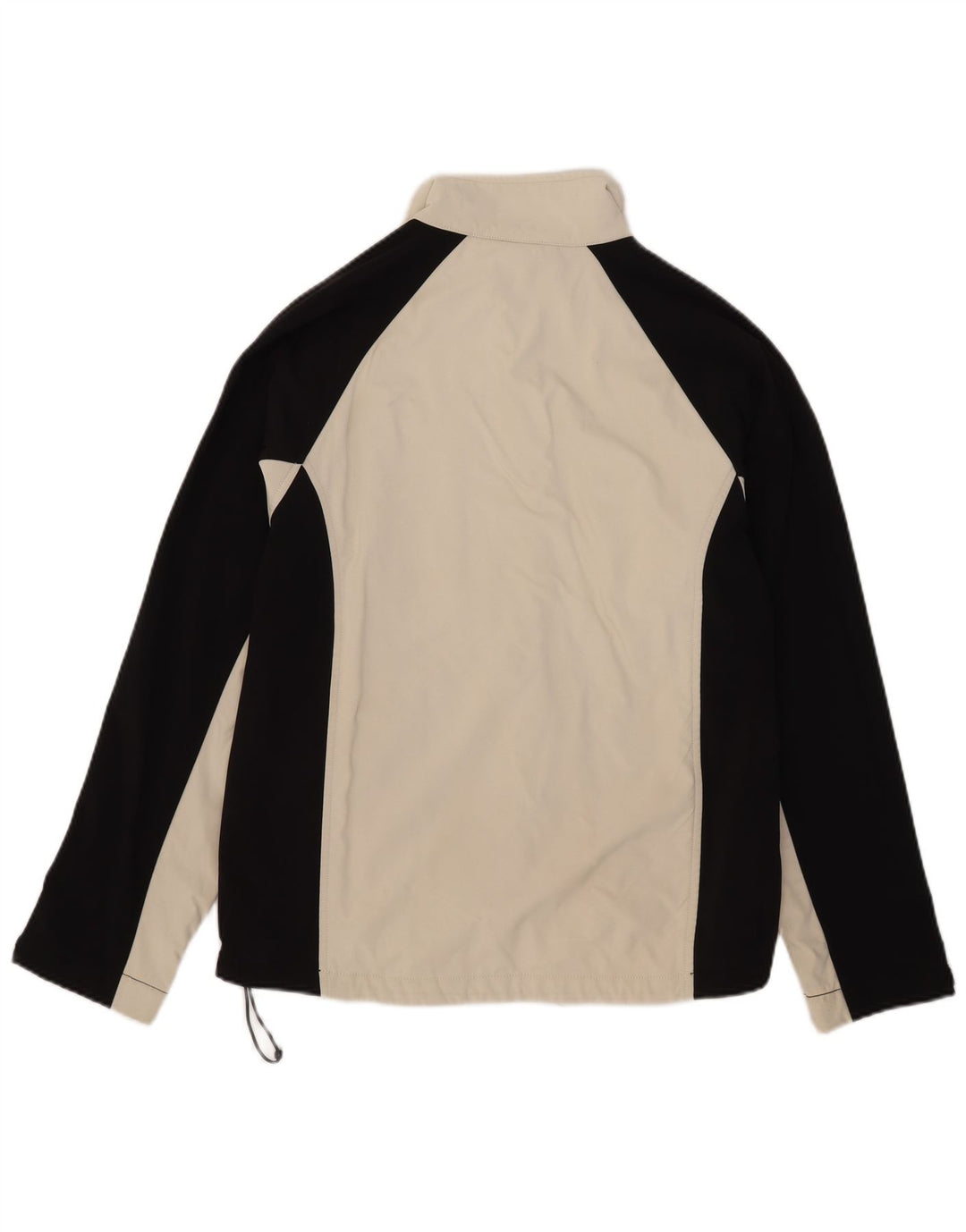 Gebomaountain Mens Tracksuit Top Jacket Medium Off White Colourblock