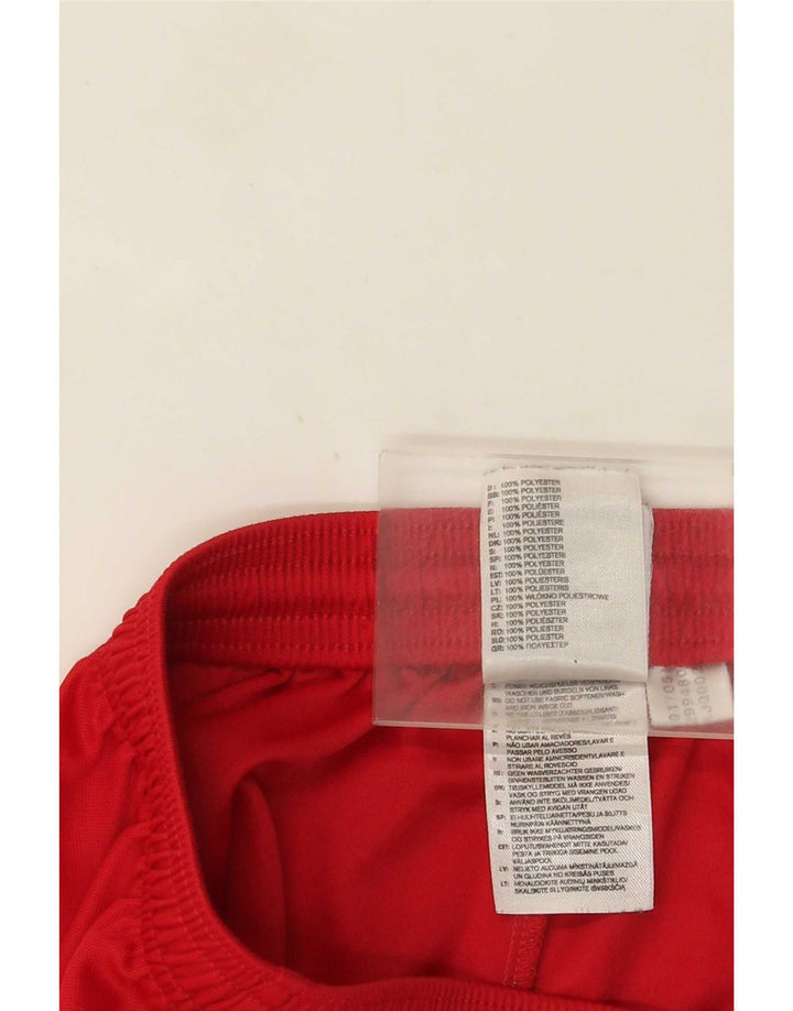 Adidas Mens Climalite Sport Shorts Large Red Polyester