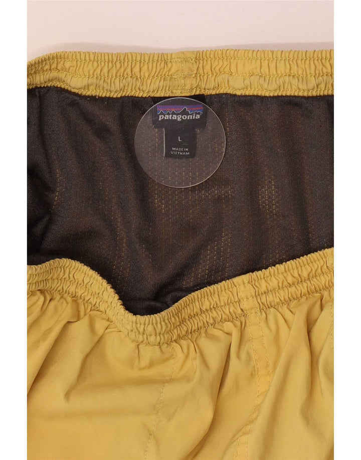 Patagonia Mens Swimming Shorts Large Yellow