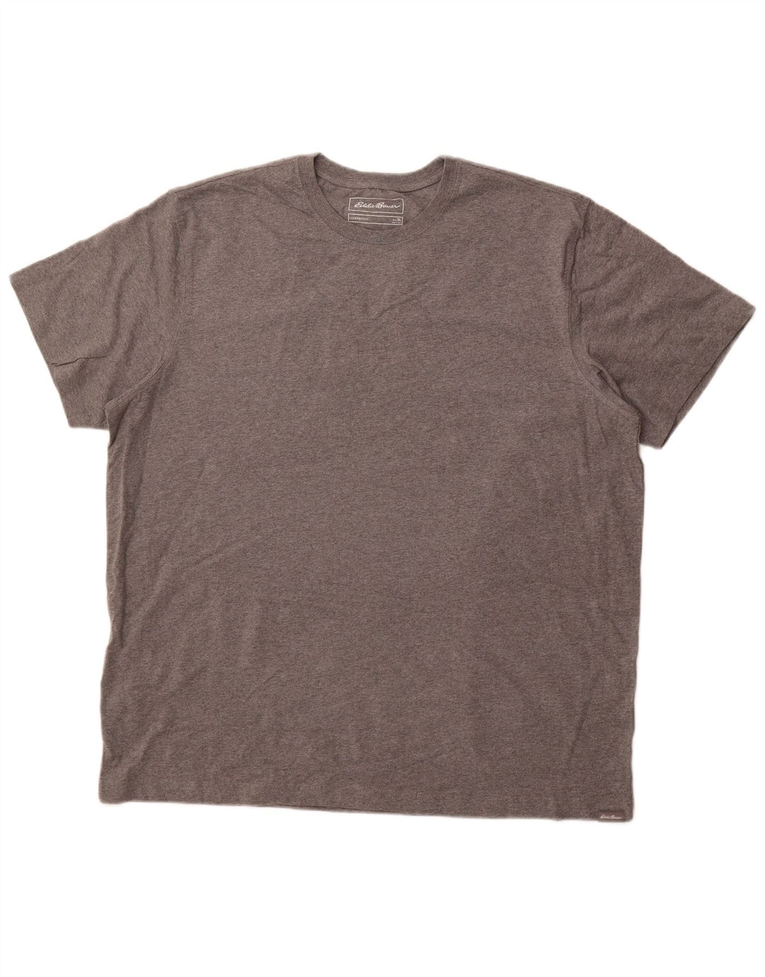 EDDIE BAUER Mens T-Shirt Top XL Grey Cotton