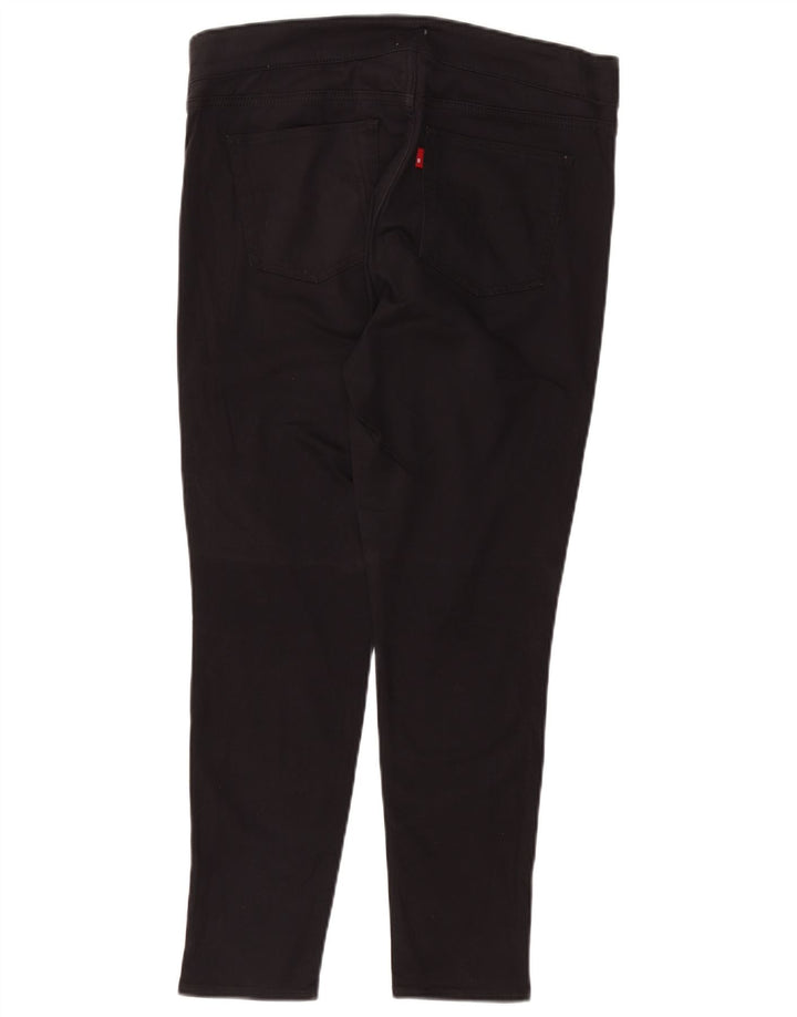 Levi's Womens Slim Casual Trousers W34 L27 Black