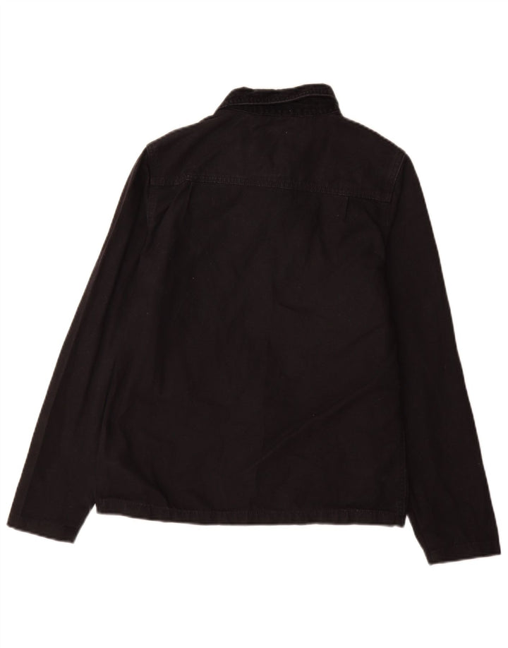 Vans Boys Drill Chore Coat 10-11 Years Medium Black Cotton