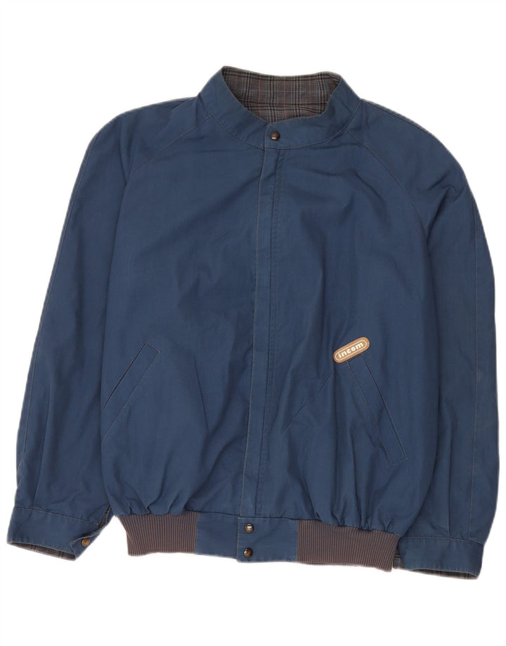 Incom Mens Reversible Jacket UK 40 Large Blue