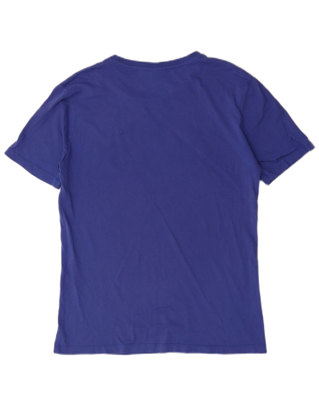 Gaelle Mens Graphic T-Shirt Top Small Blue