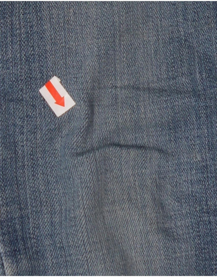LEVI'S Womens 721 High Rise Skinny Jeans W25 L30 Blue Cotton