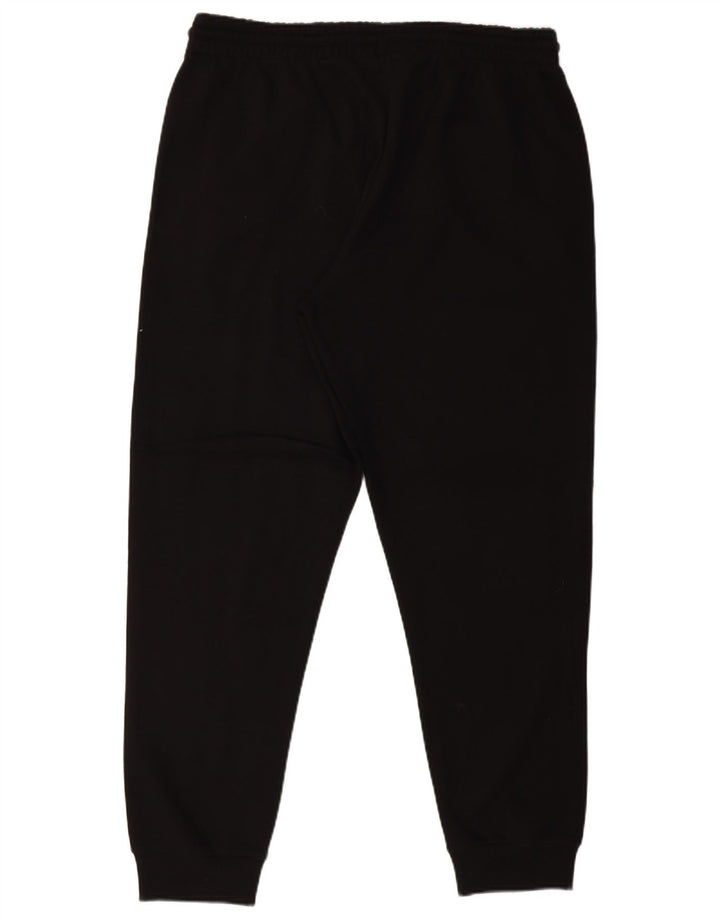 Kappa Mens Tracksuit Trousers Joggers 2XL Black Cotton