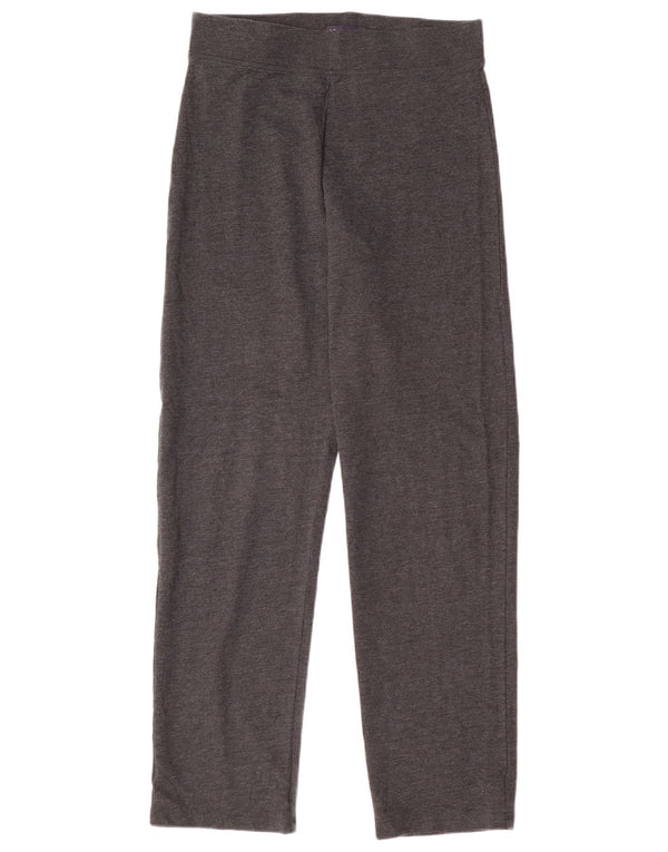 Marks & Spencer Womens Tracksuit Trousers UK 10 Small  Grey Cotton