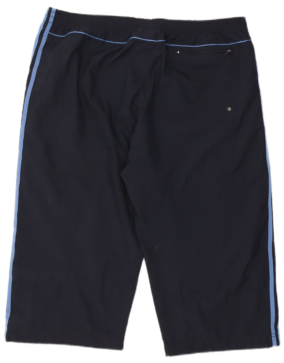 Adidas Mens Bermuda Sport Shorts 2XL Navy Blue Polyester