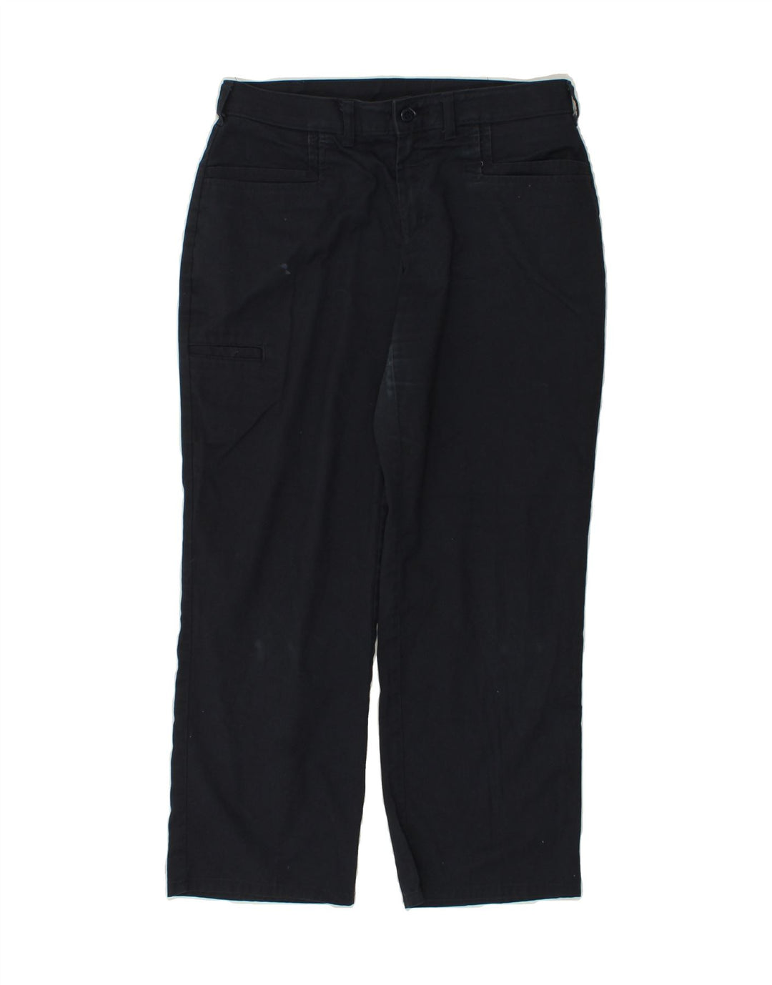 DICKIES Womens Straight Chino Trousers US 8 Medium W30 L27 Navy Blue Vintage Dickies and Second-Hand Dickies from Messina Hembry 