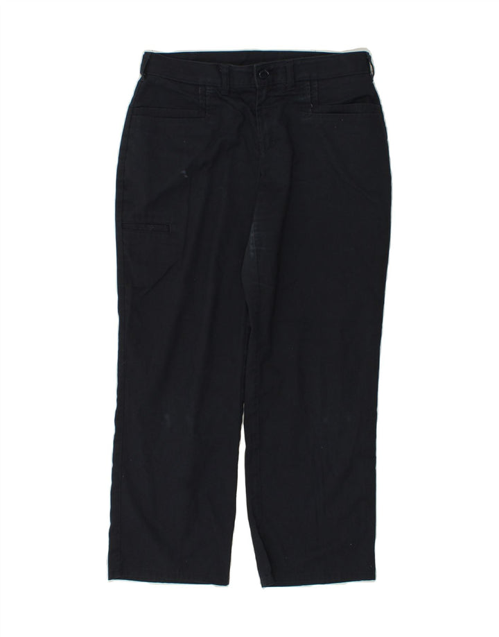 DICKIES Womens Straight Chino Trousers US 8 Medium W30 L27 Navy Blue Vintage Dickies and Second-Hand Dickies from Messina Hembry 