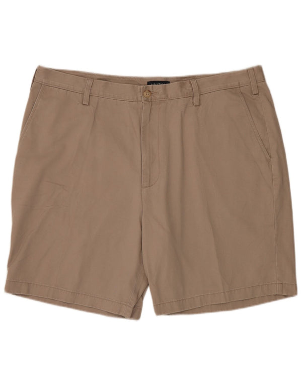 NAUTICA Mens Chino Shorts W40 XL Beige Cotton