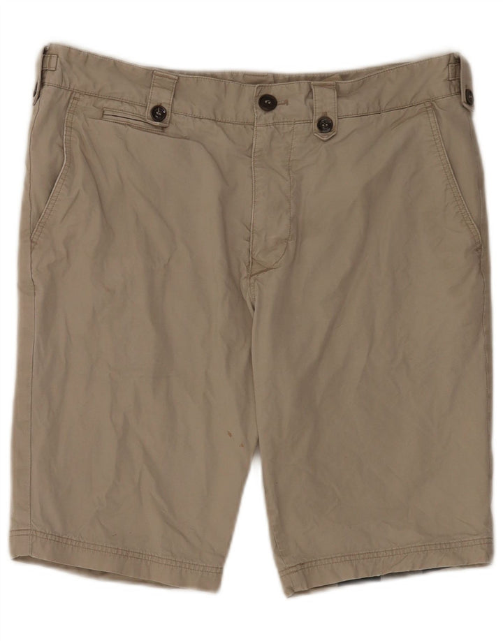 Burberry Mens Chino Shorts W30 Medium Grey Cotton