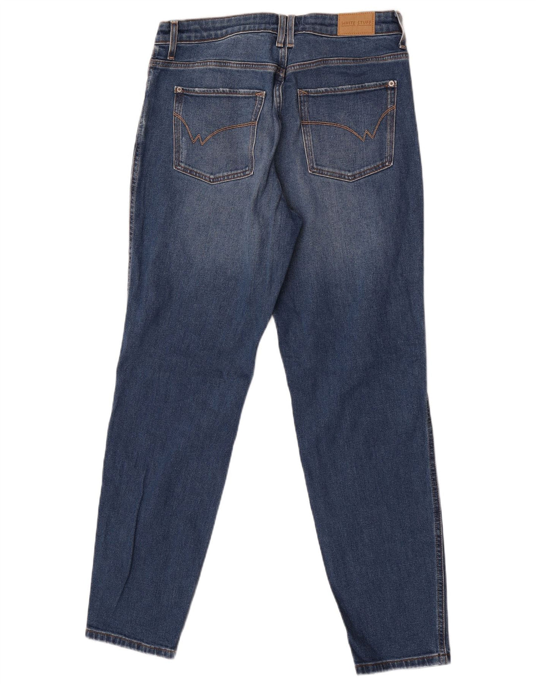 White Stuff Womens Weekend Slim Jeans UK 12 Medium W32 L31 Blue Cotton