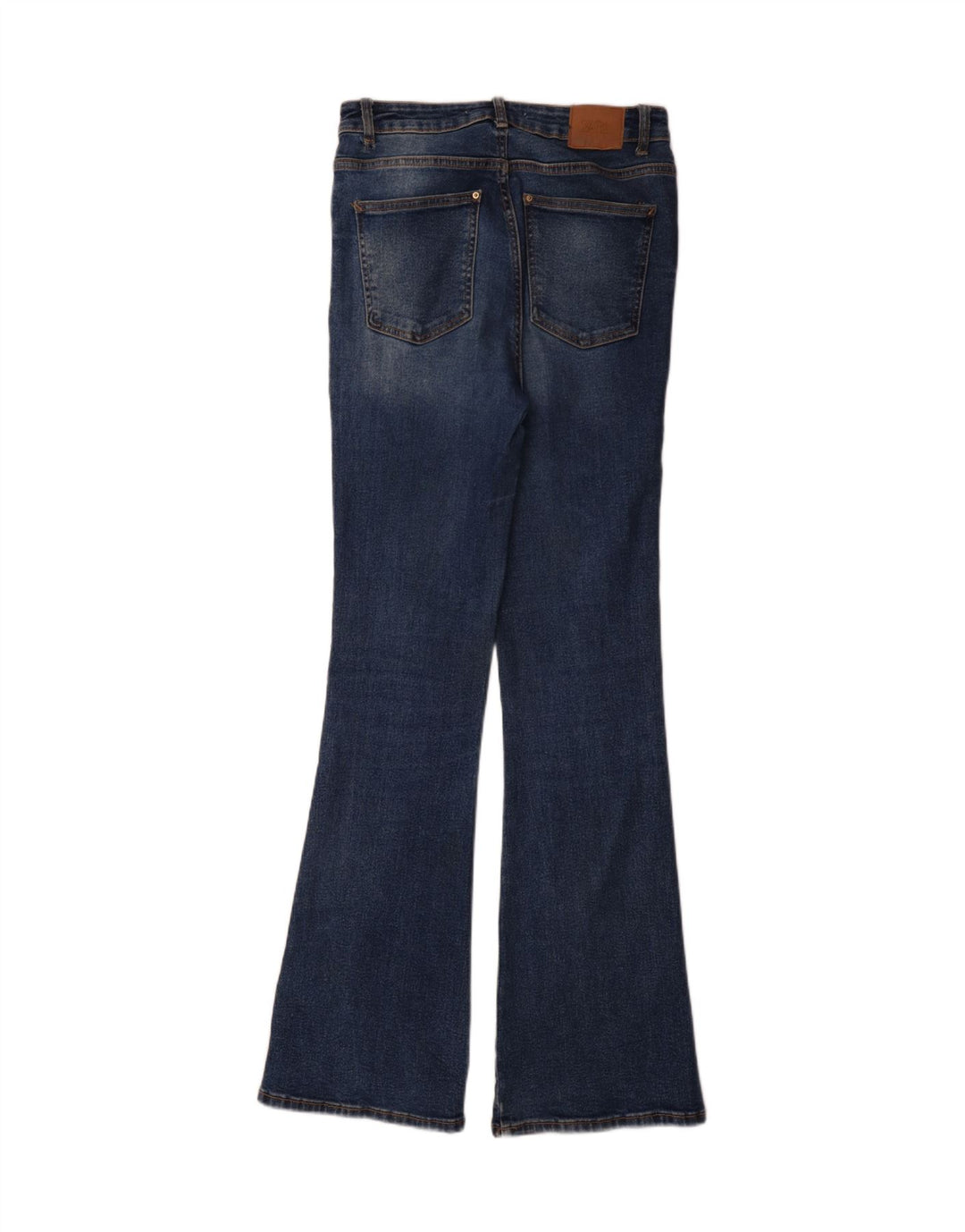 Zara Womens Flared Jeans EU 38 Small W28 L34 Blue Cotton