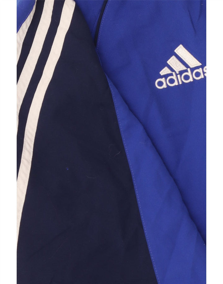 Adidas Mens Graphic Tracksuit Top Jacket UK 40/42 Medium Blue Colourblock