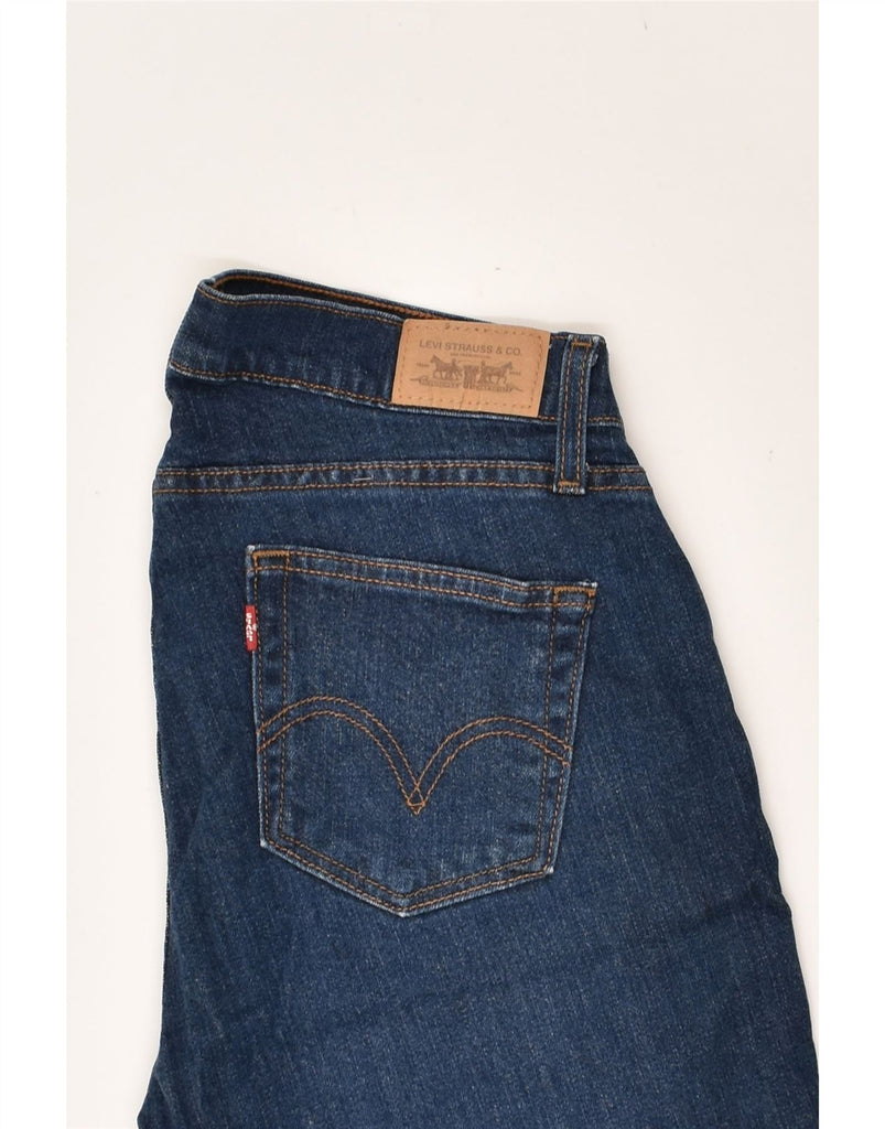 LEVI'S Womens 529 Bootcut Jeans US 10 Large W29 L30  Navy Blue Cotton | Vintage Levi's | Thrift | Second-Hand Levi's | Used Clothing | Messina Hembry 