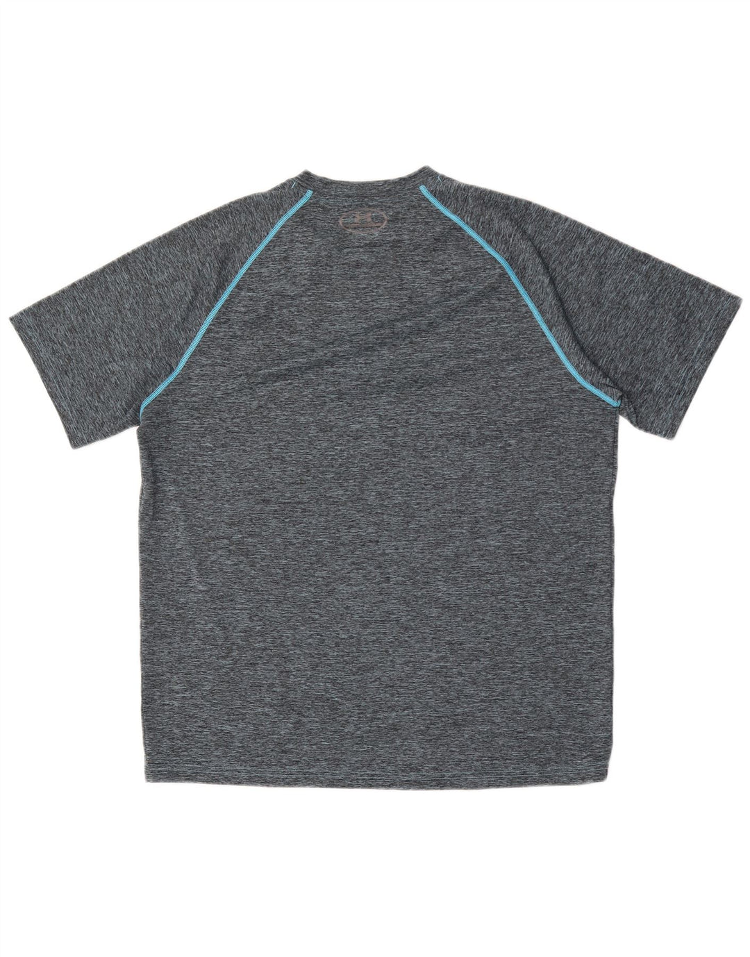 Under Armour Mens Heat Gear T-Shirt Top Large Grey