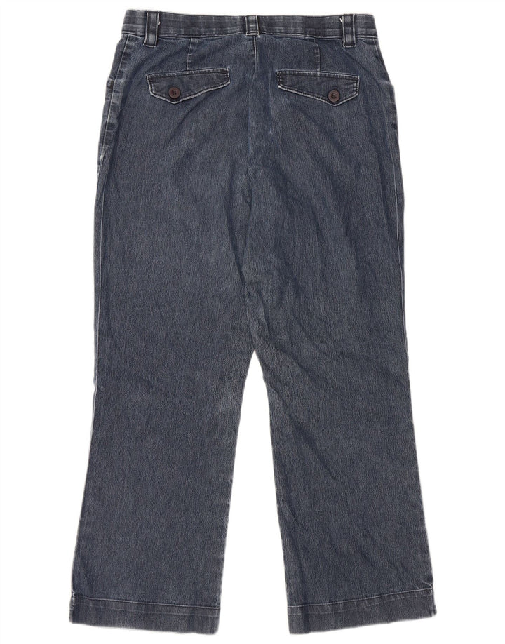 LEE Womens Greensboro Comfort Fit Straight Jeans W32 L26 Blue Cotton