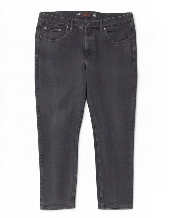 Marks & Spencer Mens Slim Jeans W38 L29 Navy Blue Cotton