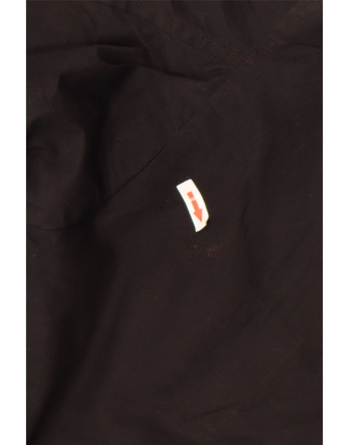 Marlboro Classics Mens Hooded Padded Jacket EU 50 Large Black Cotton