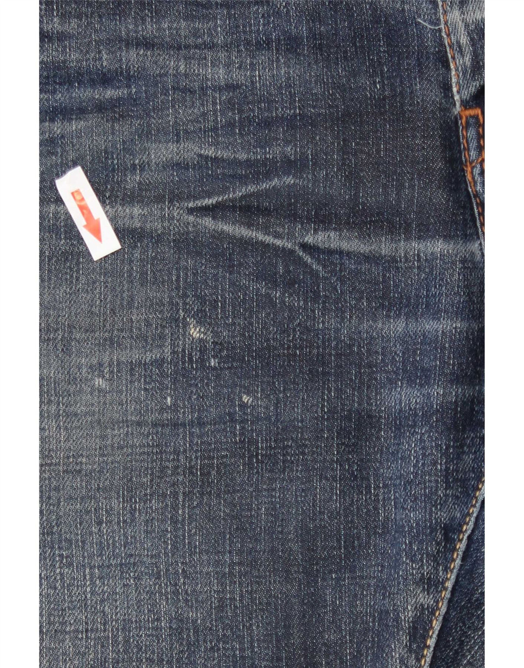 Tommy Hilfiger Mens Regular Fit Bootcut Jeans W36 L34 Blue Cotton