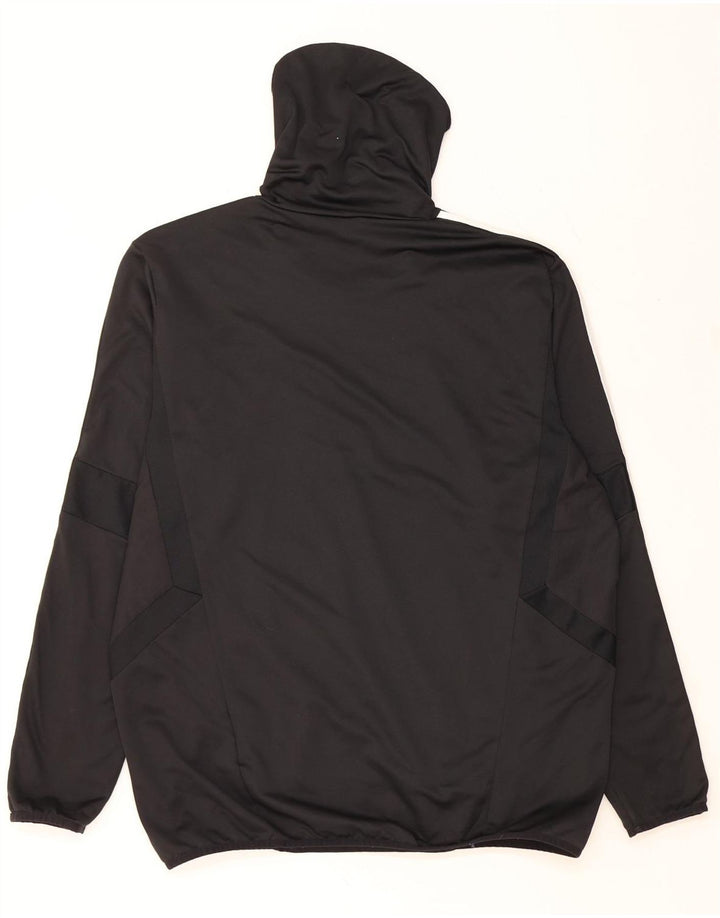 ADIDAS Mens Wolverhampton Wanderers Pullover Tracksuit Top XL Black