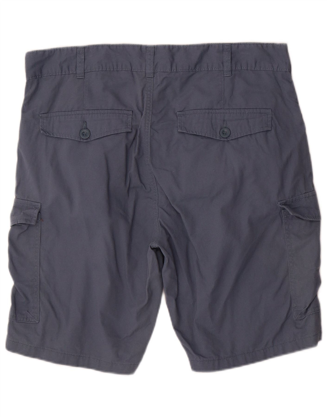 Mountain Warehouse Mens Cargo Shorts W36 Large Blue Cotton