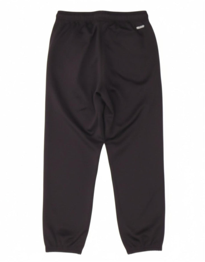 CHAMPION Boys Climalite Tracksuit Trousers Joggers 7-8 Years Small  Black