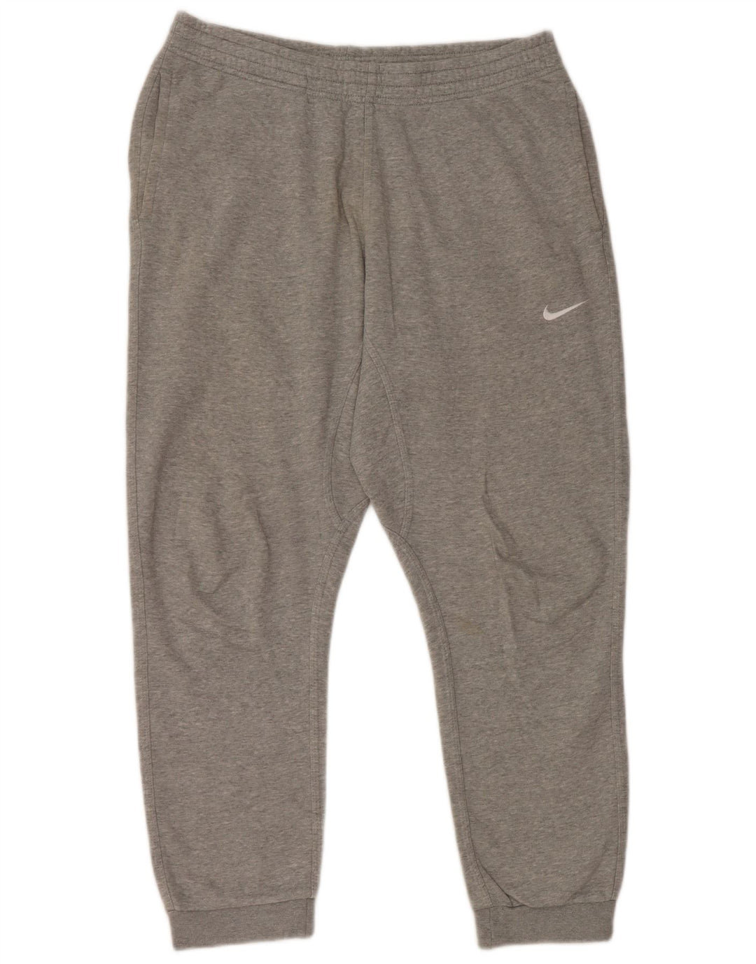Nike Mens Tracksuit Trousers Joggers Large  Grey Flecked Cotton