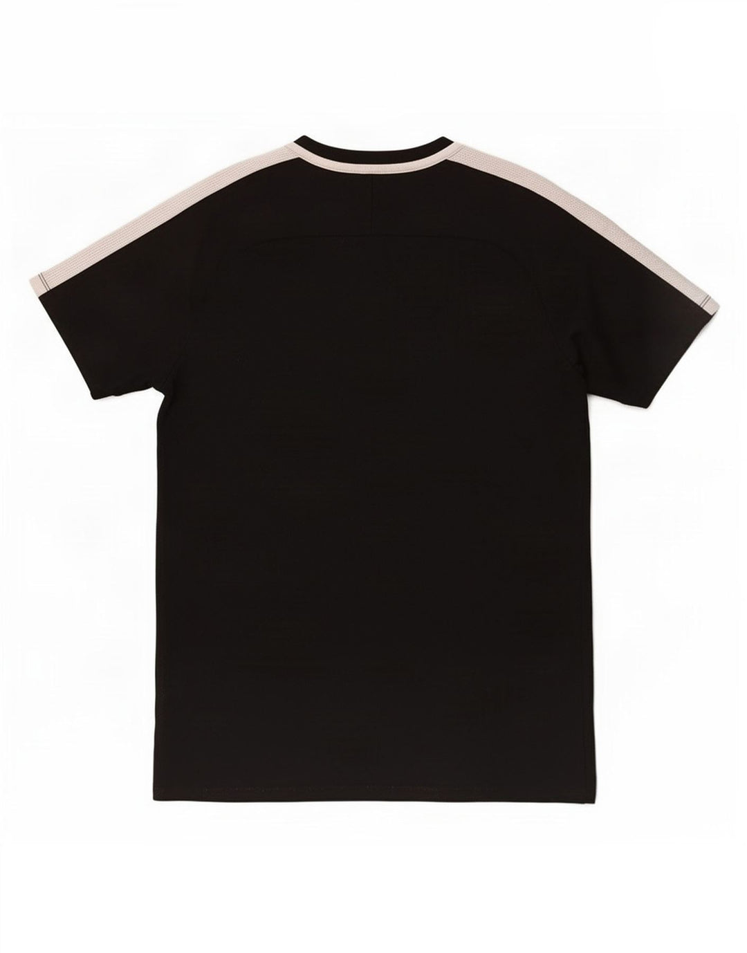 Nike Mens Dri Fit T-Shirt Top Medium Black Colourblock Polyester