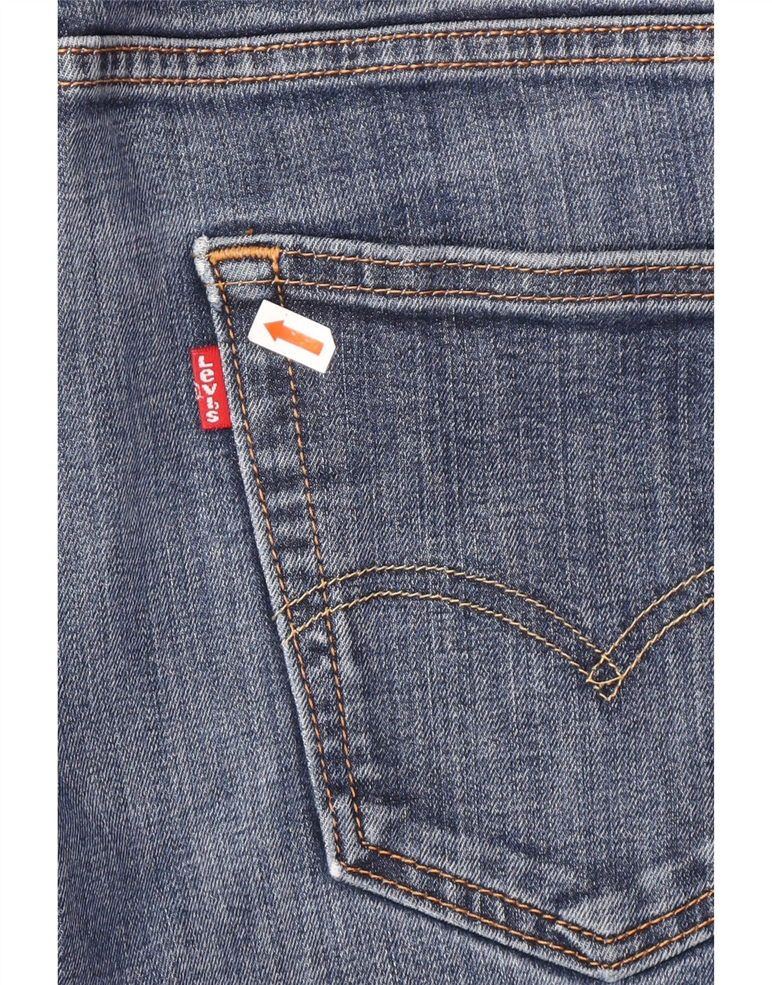LEVI'S Mens 502 Denim Shorts W33 Medium Blue Cotton