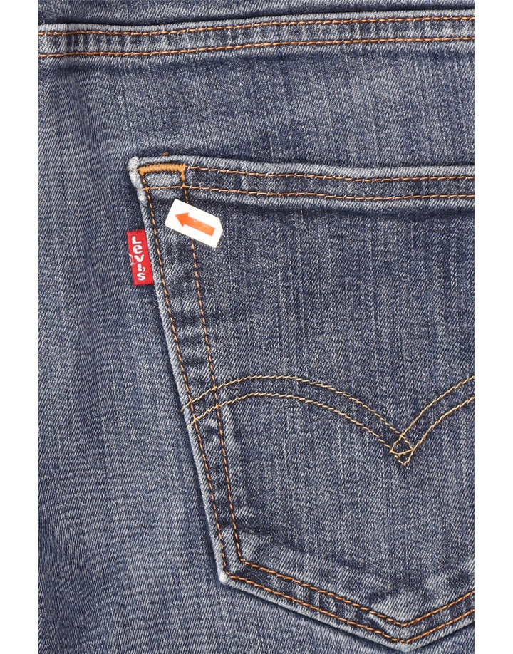 LEVI'S Mens 502 Denim Shorts W33 Medium Blue Cotton