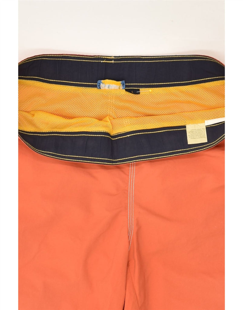 WOOLRICH Mens Sport Shorts Large Orange Nylon | Vintage Woolrich | Thrift | Second-Hand Woolrich | Used Clothing | Messina Hembry 