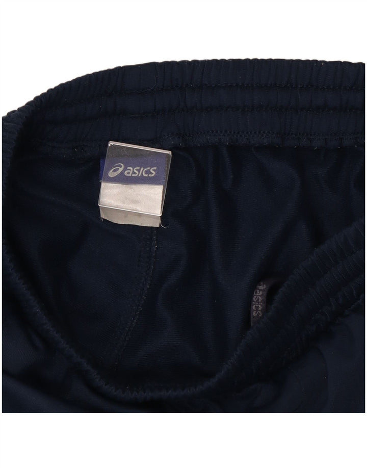 Asics Mens Tracksuit Trousers Medium Navy Blue