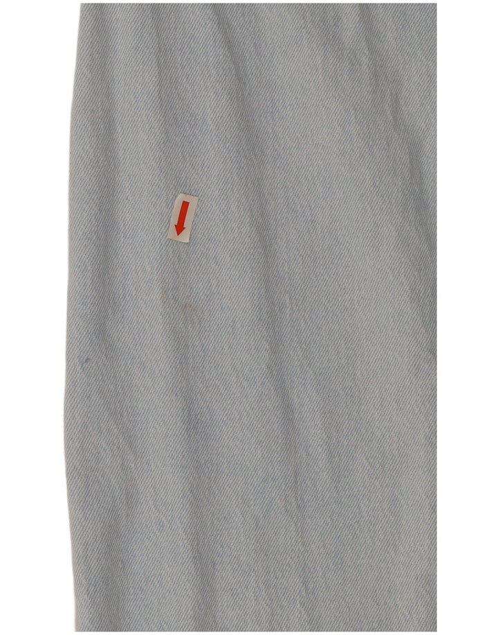 Levi's Womens 501 Straight Jeans W27 L26 Blue Cotton