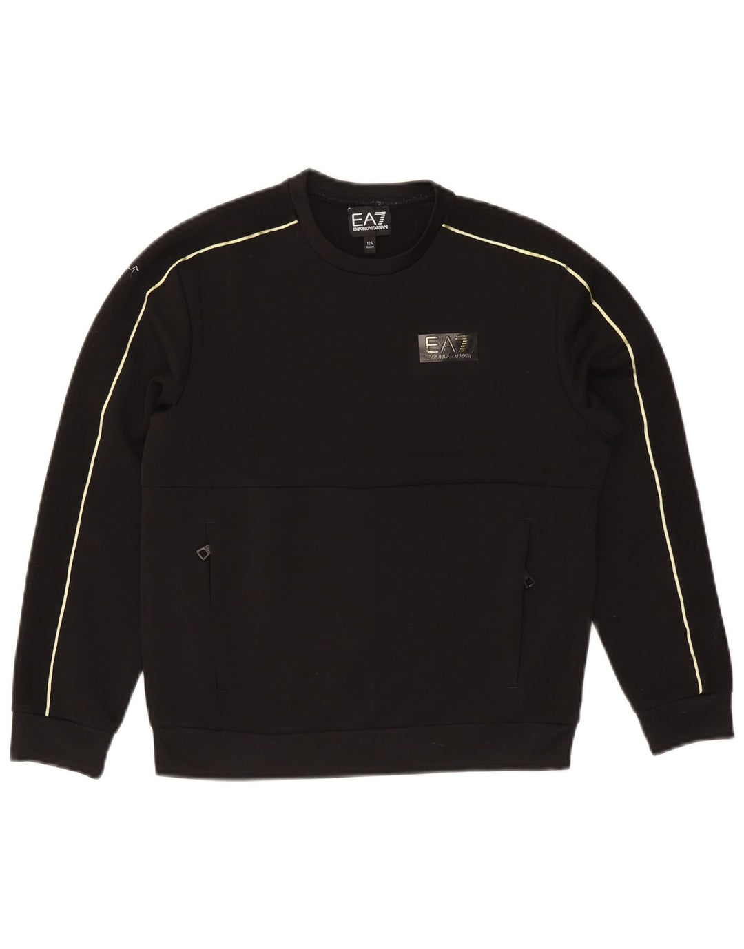 Emporio Armani Boys Sweatshirt Jumper 11-12 Years Black