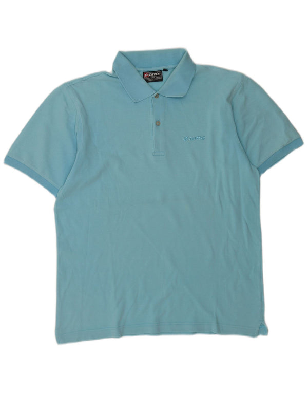 Lotto Mens Polo Shirt XL Blue