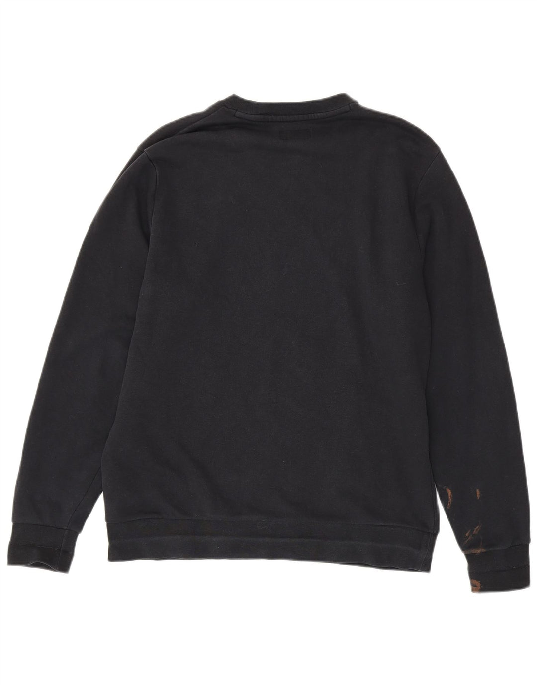 Converse Mens Sweatshirt Jumper Medium Black Cotton