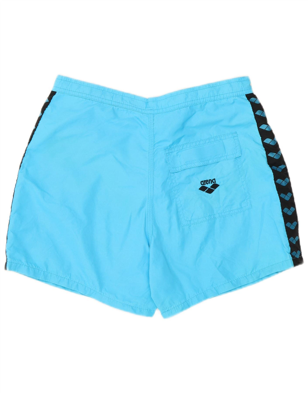 Arena Mens Graphic Swimming Shorts Large  Blue Polyamide