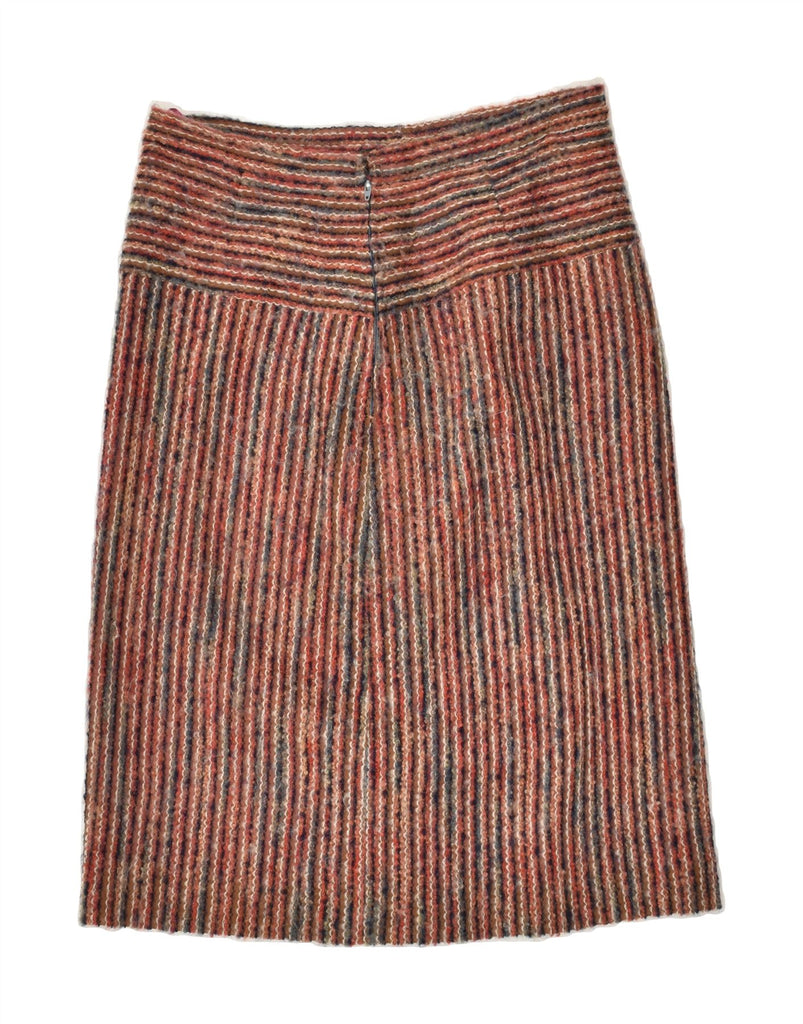 VINTAGE Womens Straight Skirt W28 Medium  Multicoloured Striped | Vintage Vintage | Thrift | Second-Hand Vintage | Used Clothing | Messina Hembry 